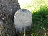 křížový kámen na Jonášových bahnech – 1709 